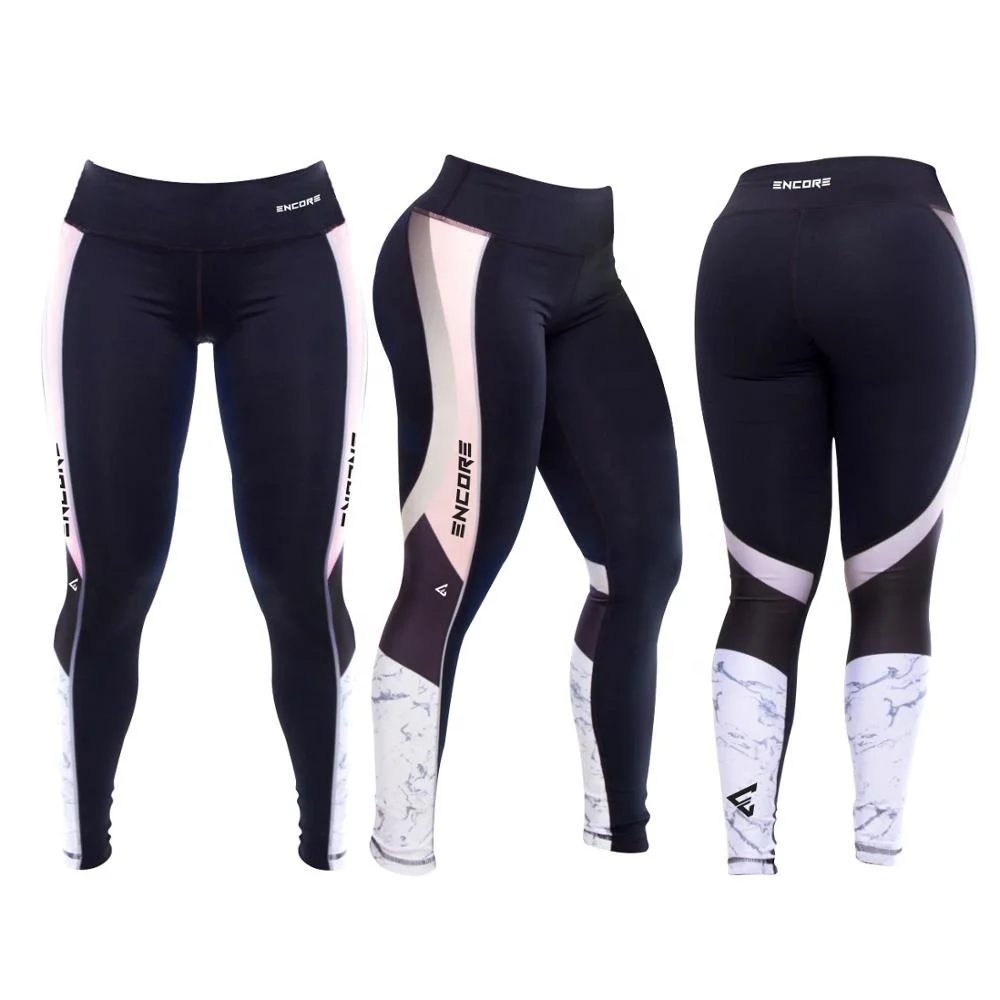 LATEST DESIGNED WOMEN WORKOUT LEGGINGS HARD WORK SQUAT PROOF WOMEN HIGH WAIST COMPRESSION LEGGINGS FITNESS YOGA WEAR LEGGINGS