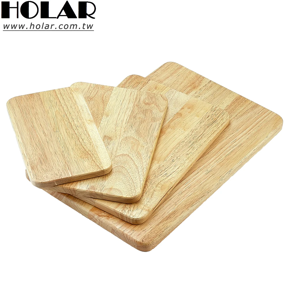 [Holar] Taiwan Made Comfortable Lifting Kitchen Cutting Board with Rubber wood