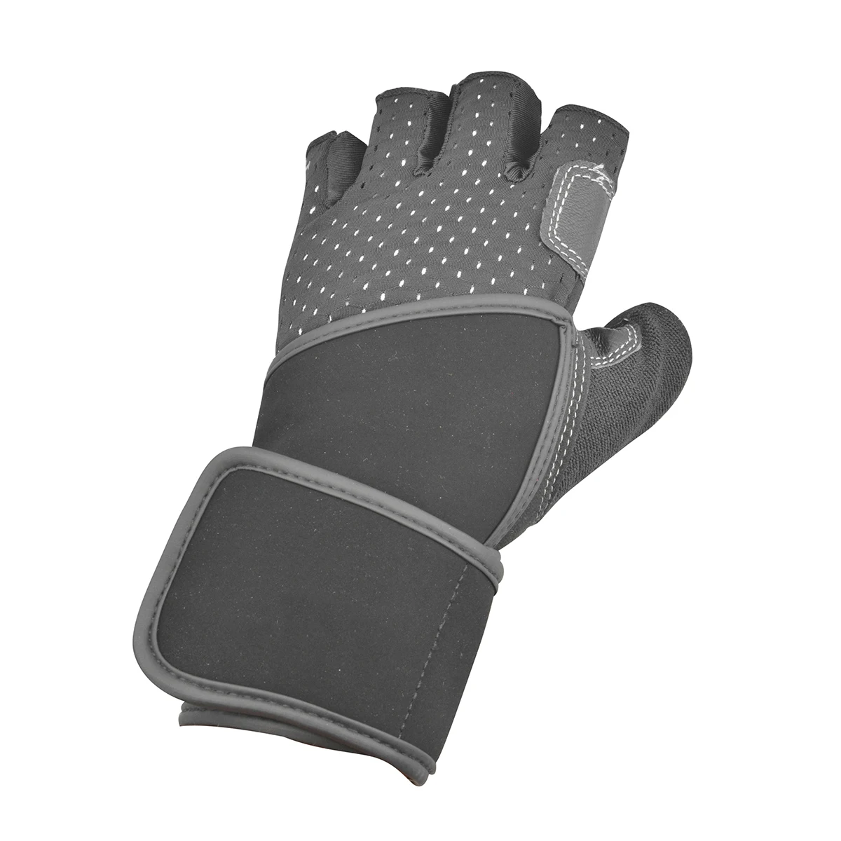 Gel Grip Cross Fit custom logo half finger Fitness Training Workout Exercise fingerless Gym Weight lifting Gloves