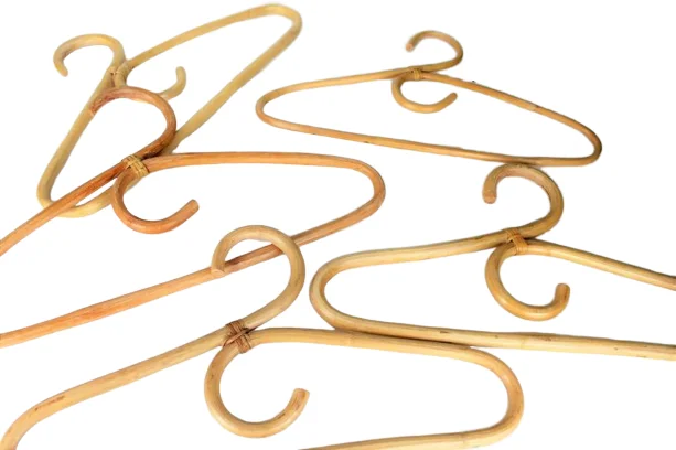 CHEAPEST! Vintage Rattan Clothes hangers, Coat Hanger from Vietnam