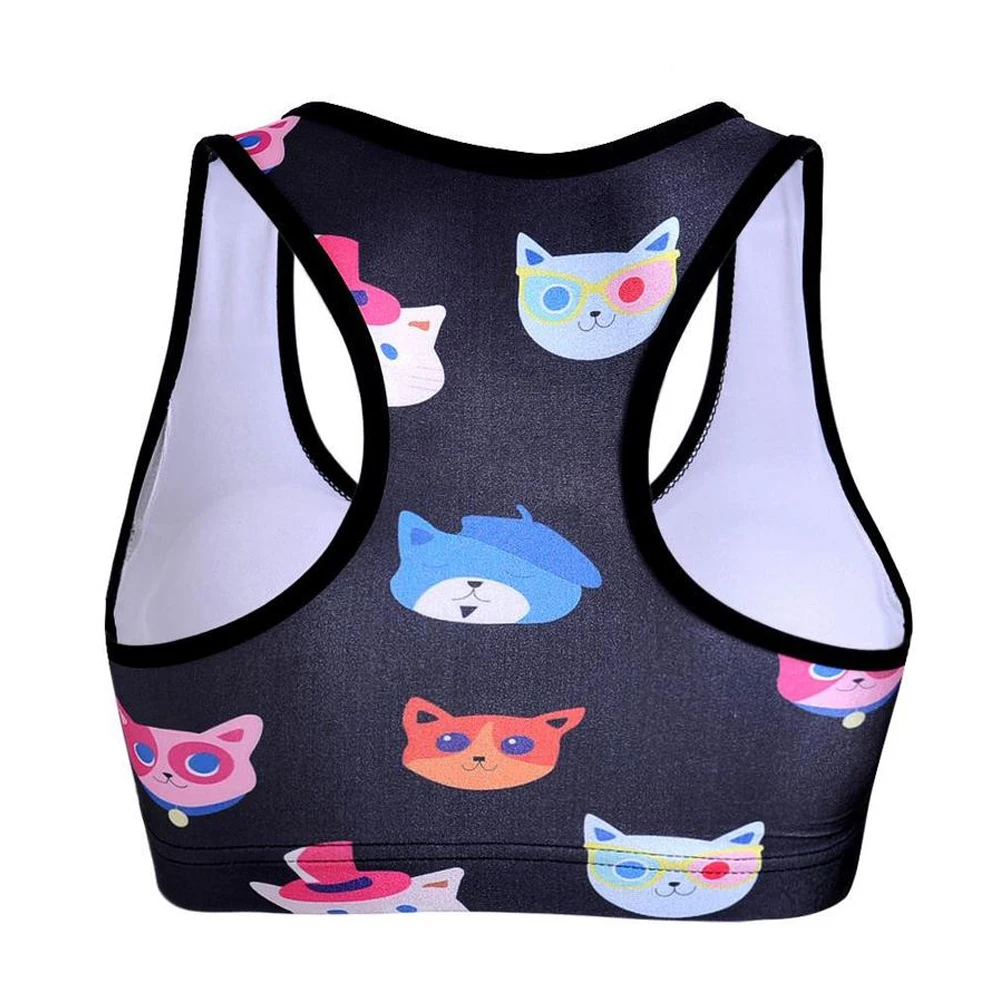 Women Adjustable Back Sports Underwear Running Yoga Fitness Sports Bra