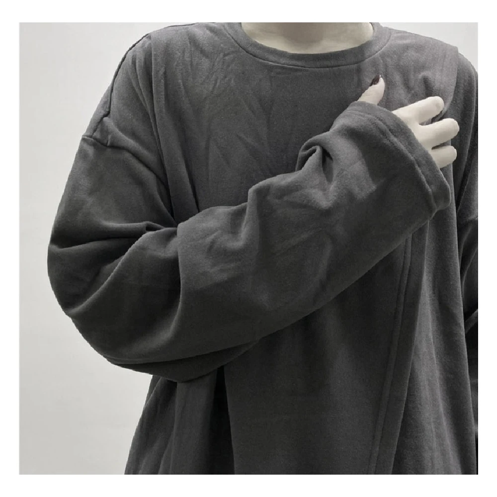 Brand New - SHINOBI Mens SS Two Piece Look Long-Sleeved T-shirts Essential Lengthen Extended