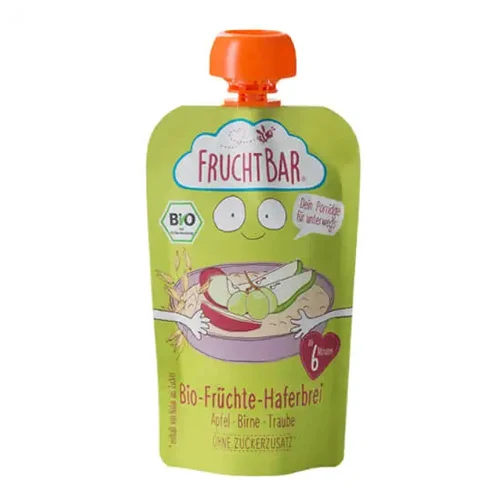 Fruchtbar Organic puree Organic fruit porridge baby food porridge 100g