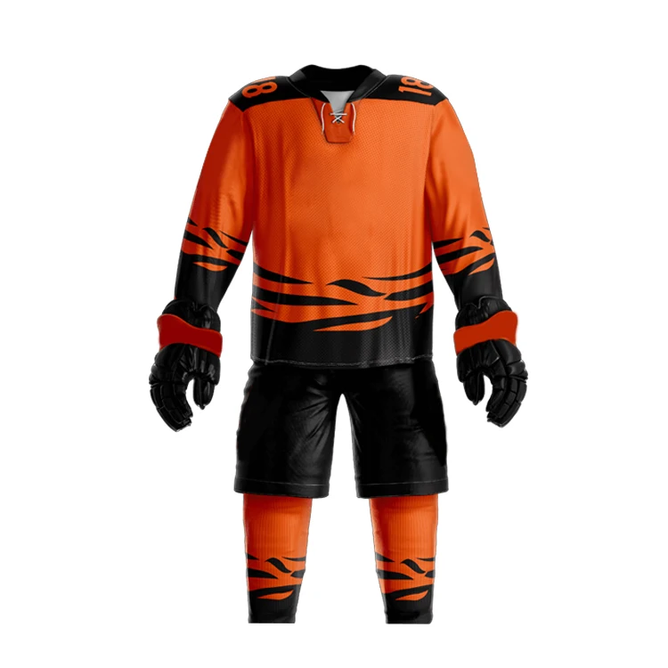 Sportswear Custom made best price ice hockey jersey & pants for clubs less price most demanding low MOQ ice hockey uniform