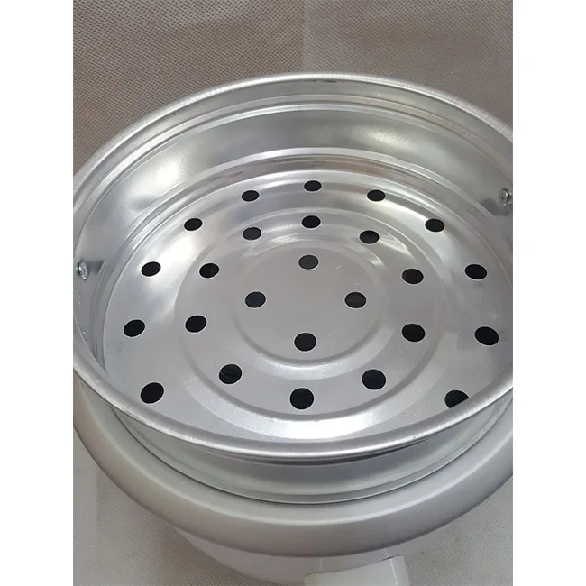 Хорошее качество, алюминиевая серая рисоварка, пароварка, лоток для приготовления на пару (1 л, 1,5 л, 1,8 л, 2,8 л), подходит для домашнего использования