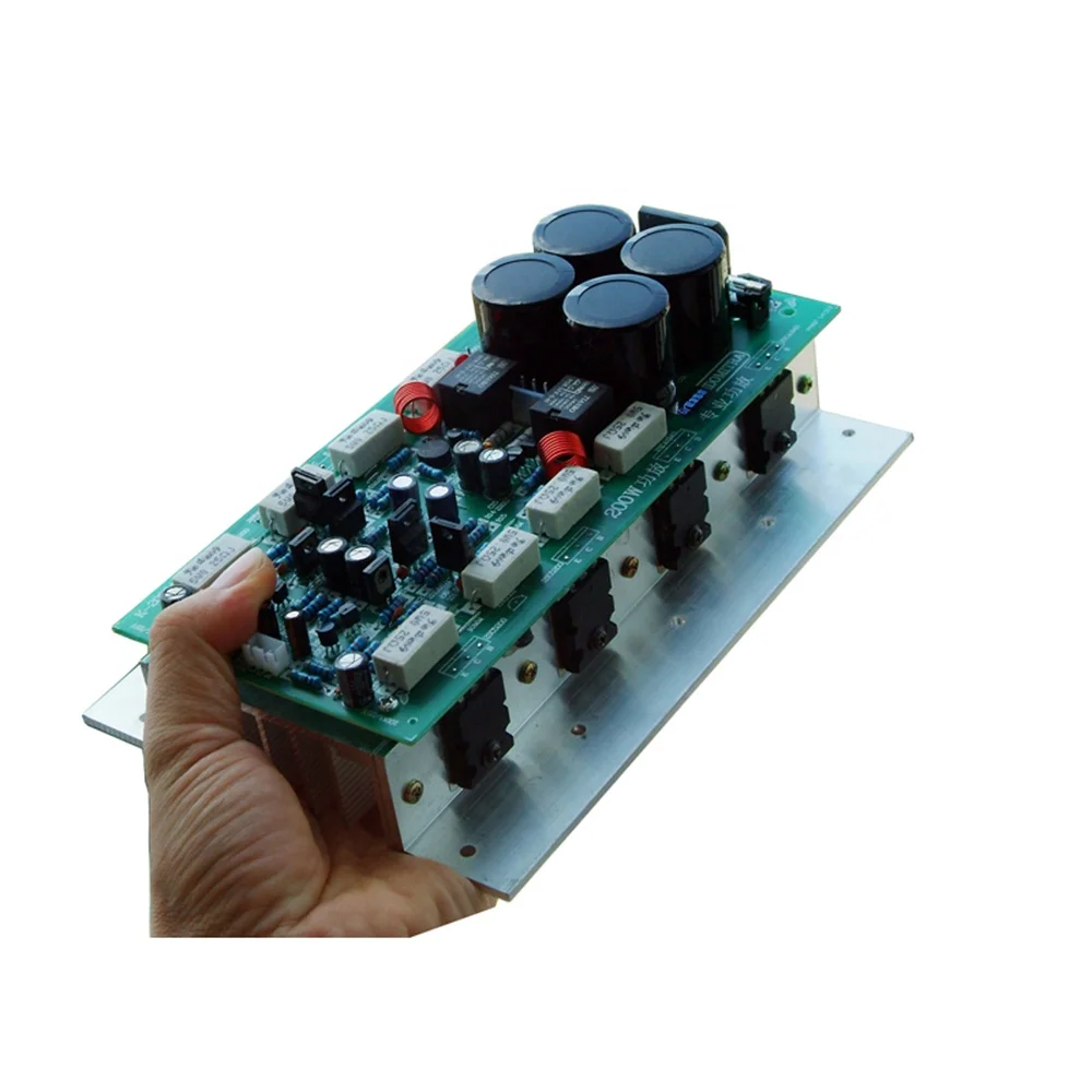 
Taidacent HiFi Fever Peak 200W+200W High Power Audio Amplifier Board with Rectifier Filter Original 5200 1943 Amplifier Board 