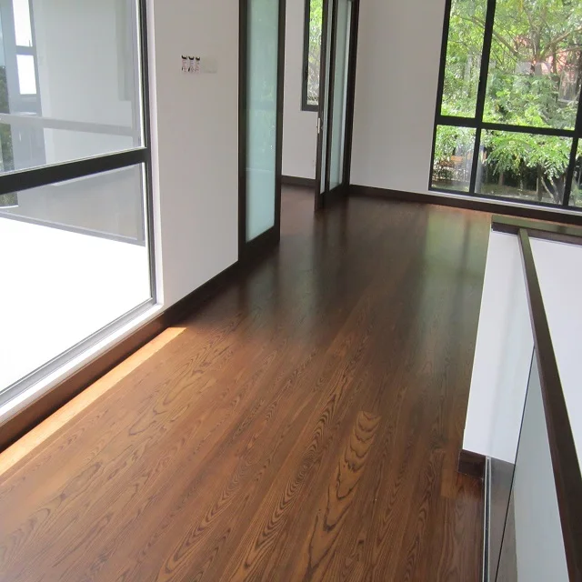 
Heat Treated Solid Ash Wooden Flooring (T&G) Wholesale 