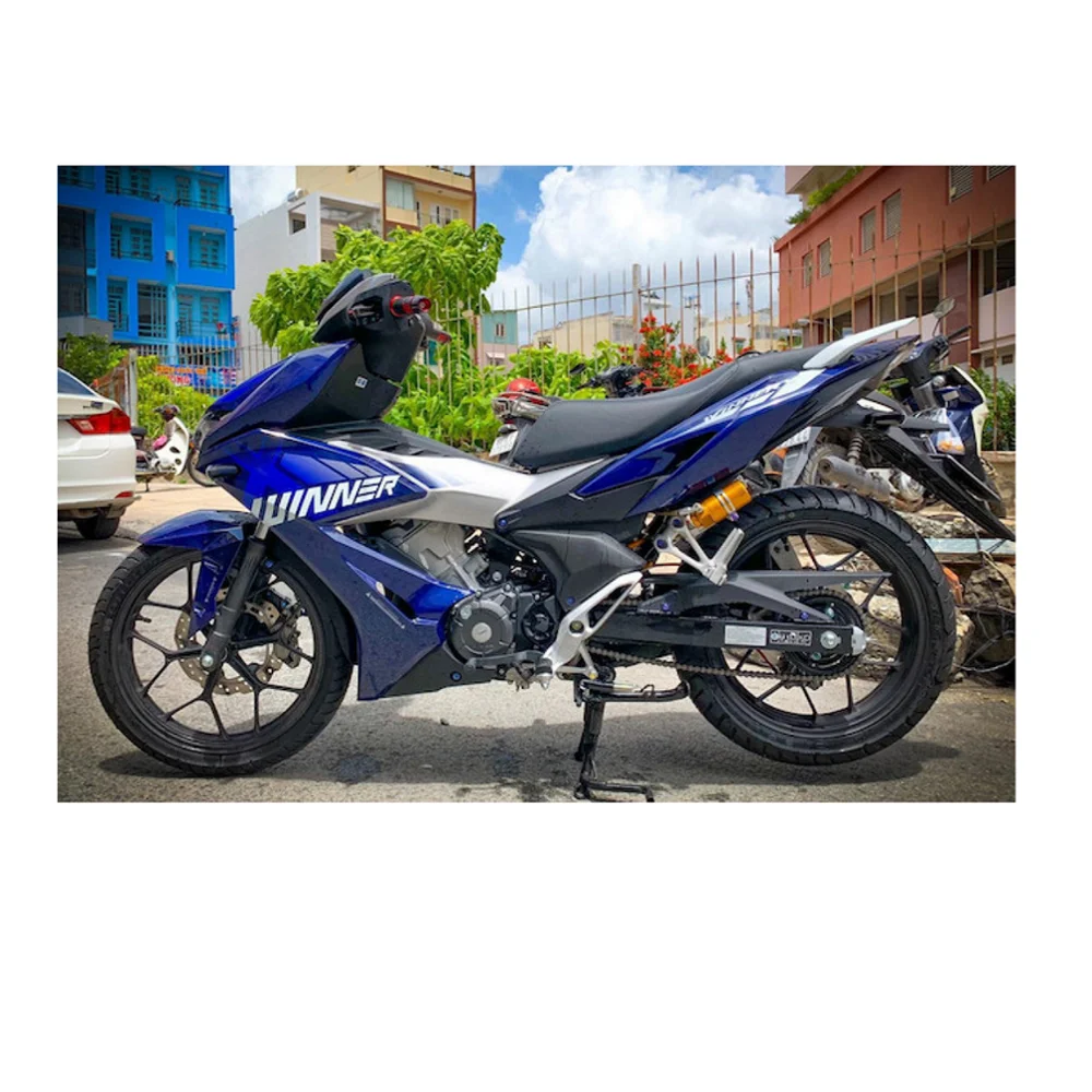 Made in Vietnam sport motorcycle 150cc (Hondav Win-ner X 2019) Blue black