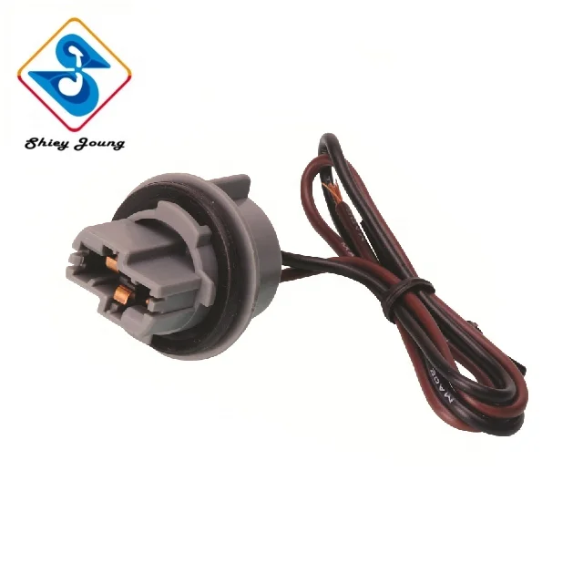 7440 T20 Single Contact G9 Lamp Holder 2 Pin Auto Connector Tail Lamp Socket Bulb Holder