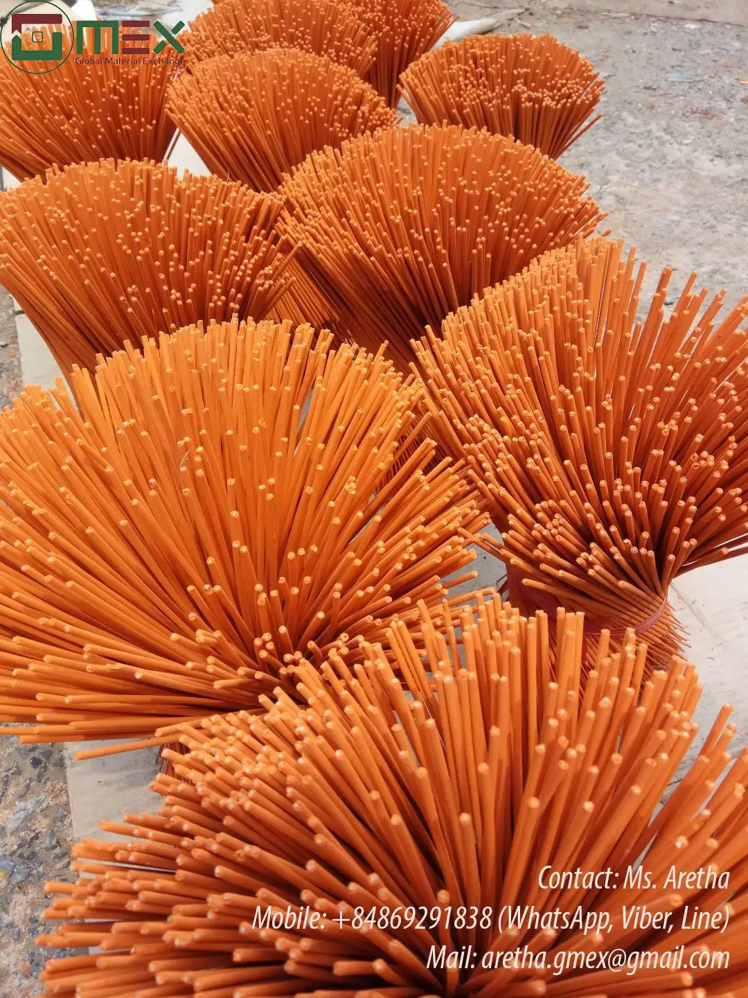 Raw Color Perfumed Incense Sticks Rose Scented Wood Incense at Very Cheap Price Colorful Incense Sticks Phone +84-819753326