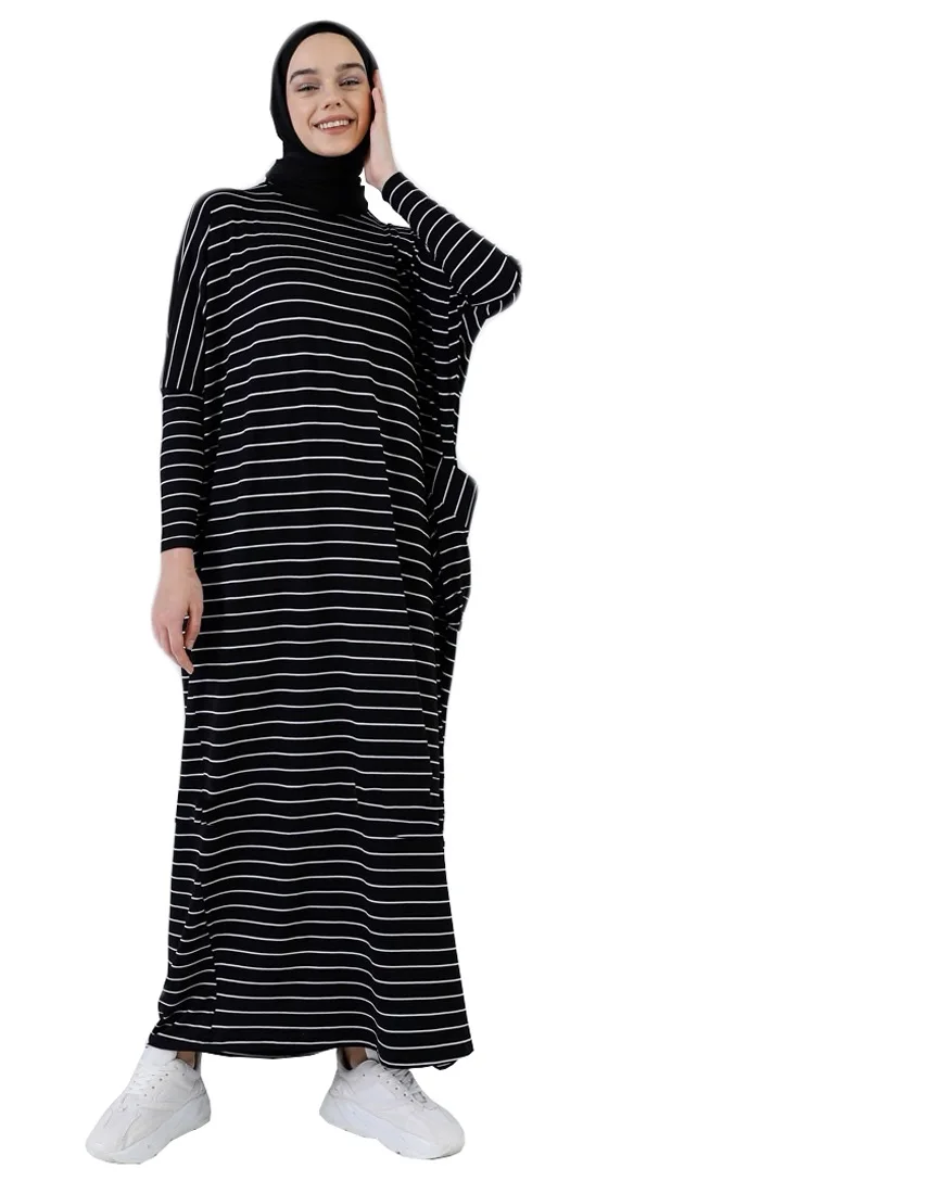 Оптовая продажа, Женский кафтан с длинными полосками, производитель Индии