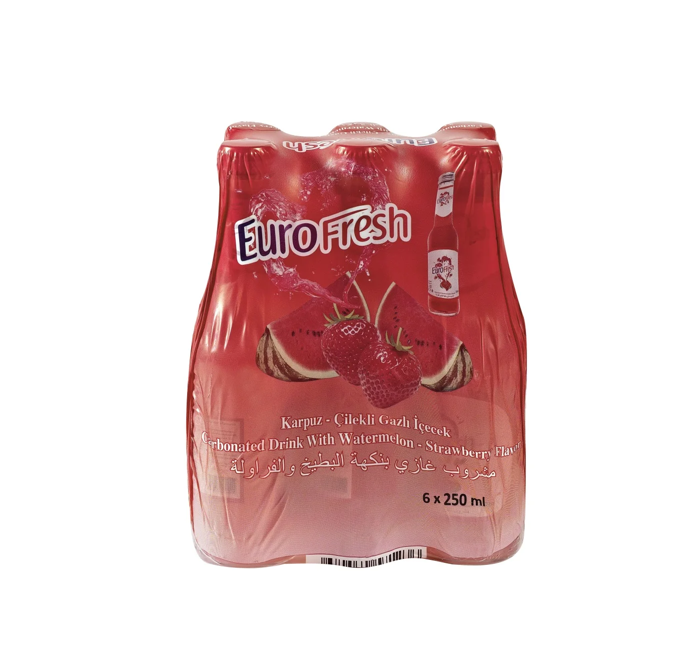 Watermelon- Strawberry Carbonated Drink