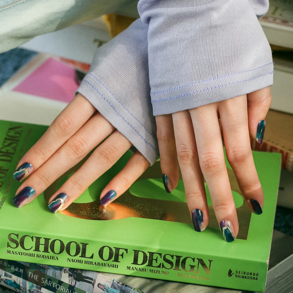 
Semi cured gel nail Custom Luxury beauty made in Korea 