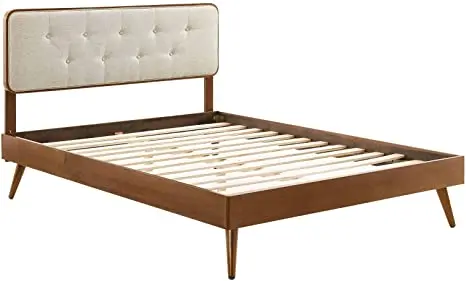 Modern North European Style Solid Wood Bed Bedroom Furniture Dermal Bed 708#