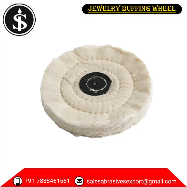 High Quality 8 Inch Jewelry Buffing Polishing Wheel Excellent Diamond Ceramic Zirconia Aluminium Cotton Silicon Carbide Cloth