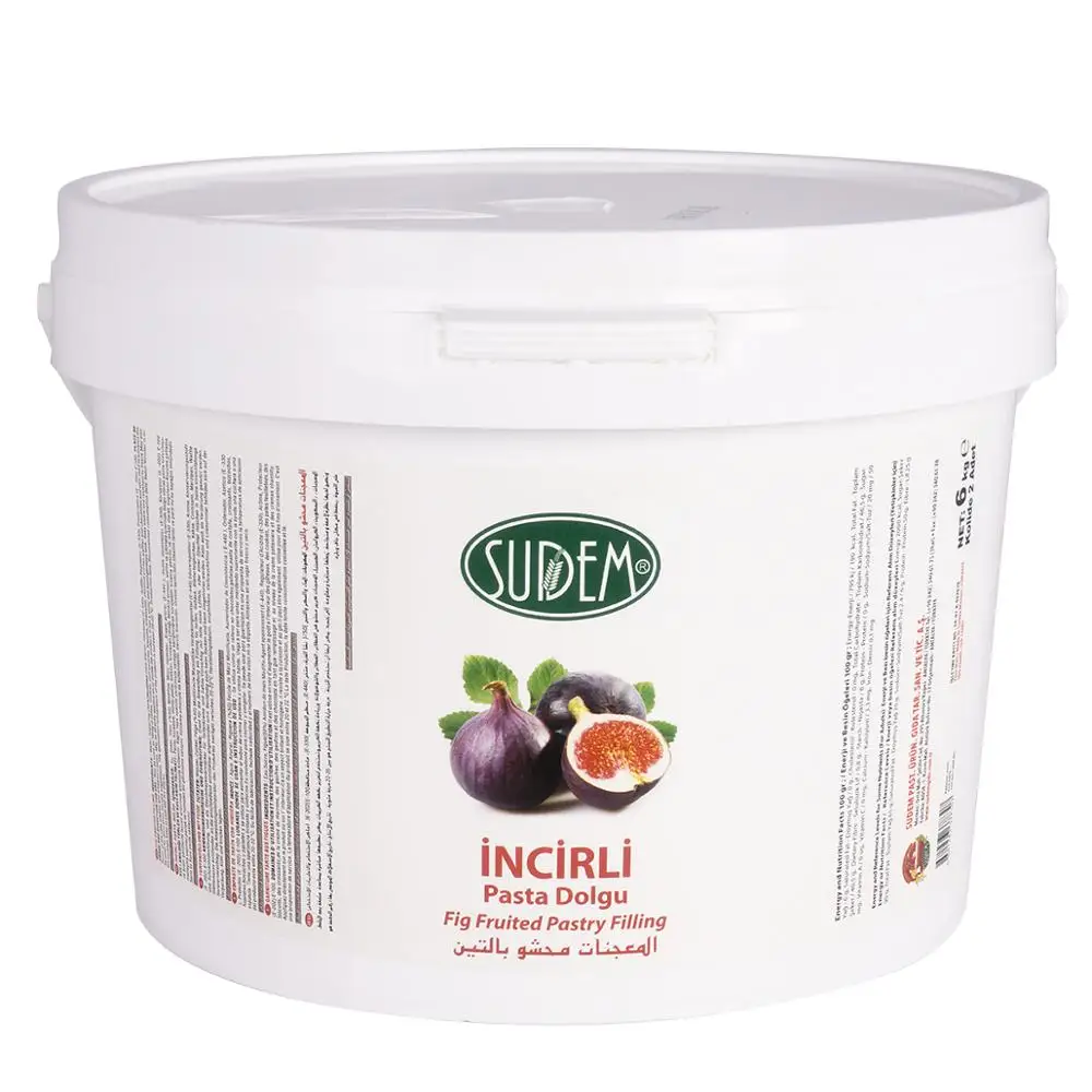 
Sudem Fig Fruited Pastry Filling Cold Filling Cream Fruity Cold Pastry Filling 