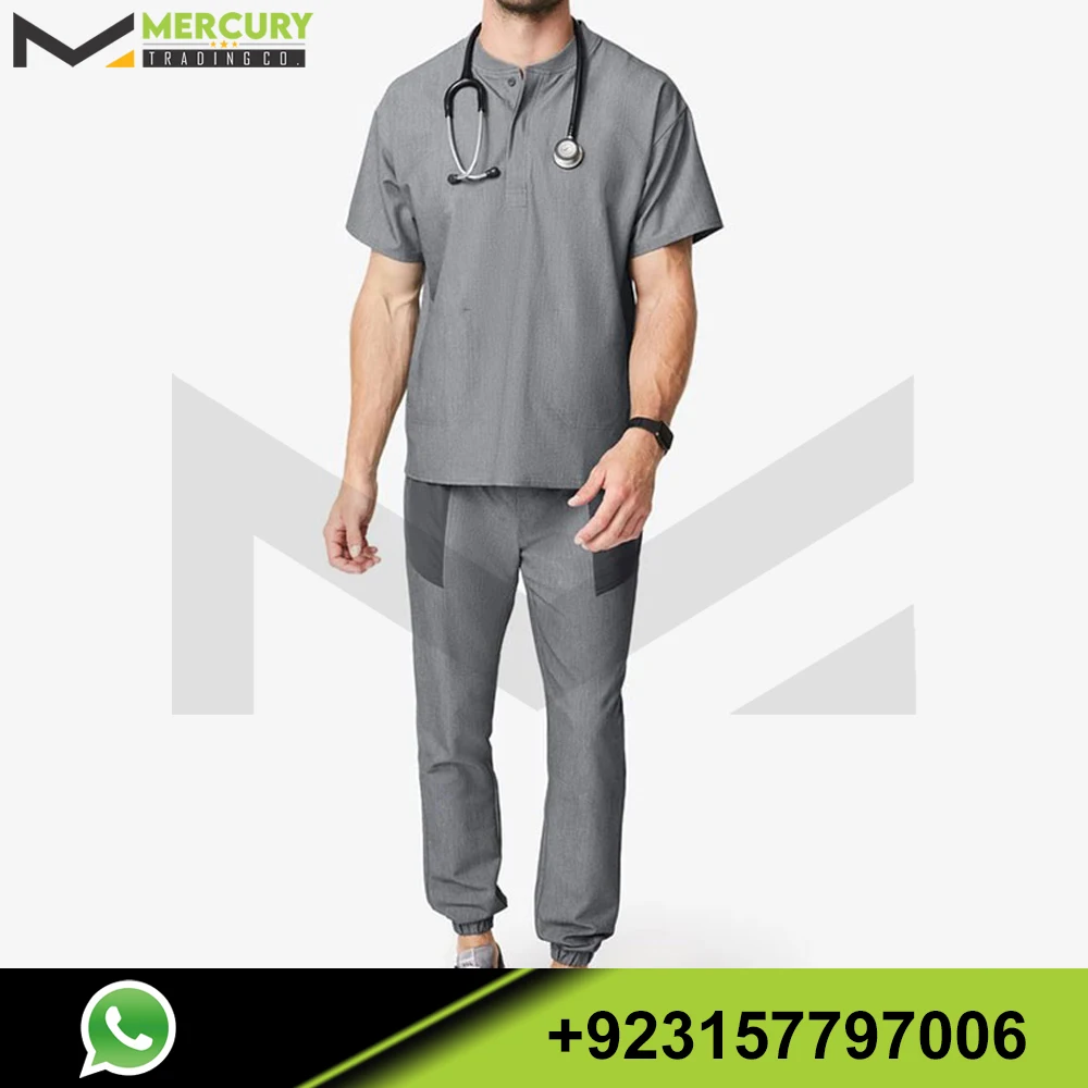 Men Medical Scrubs Uniform Custom Made Wholesale Hospital Staff Uniforms For Men Clothing For Sale