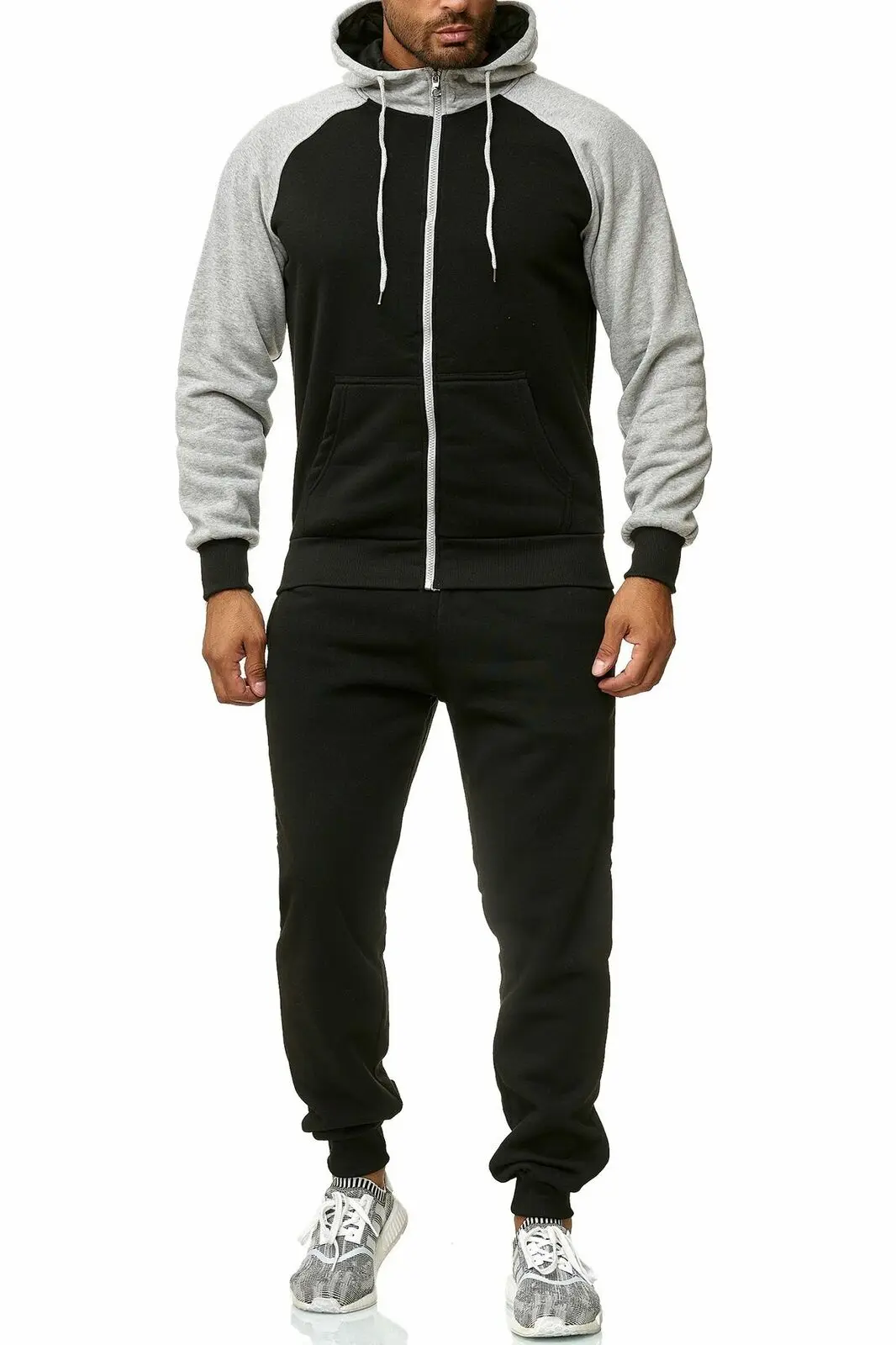 
Men Plain Hooded Jogging & Casual wear Cotton fleece Sweatsuit/ Tracksuit FOB Reference Price 