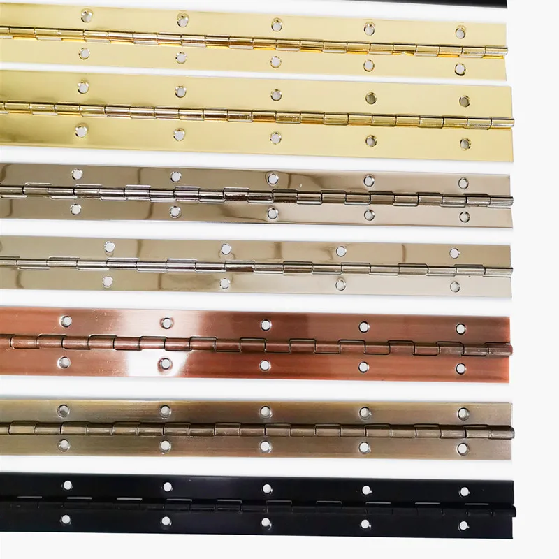  Нержавеющая сталь латунное покрытие алюминий оцинкованный листовой материал фортепиано шарнир