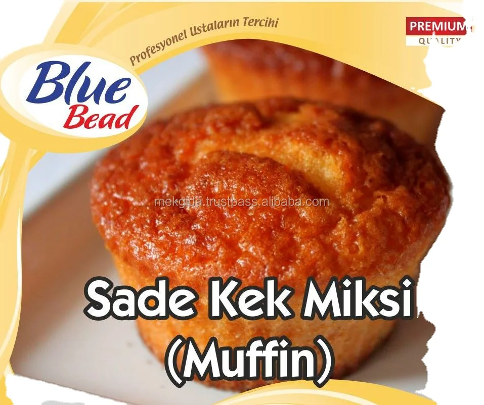 Blue Bead Muffin Cake Mix For Pastry