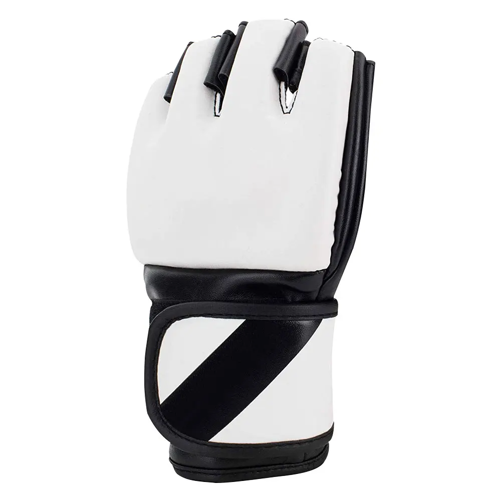 Hot sale New MMA Half Finger Boxing PU Leather Coated Boxing MMA gloves for Training gloves