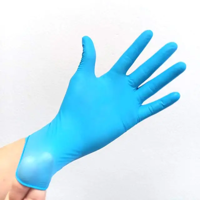 
Disposable Blue Nitrile Glov (Silicone Free) 