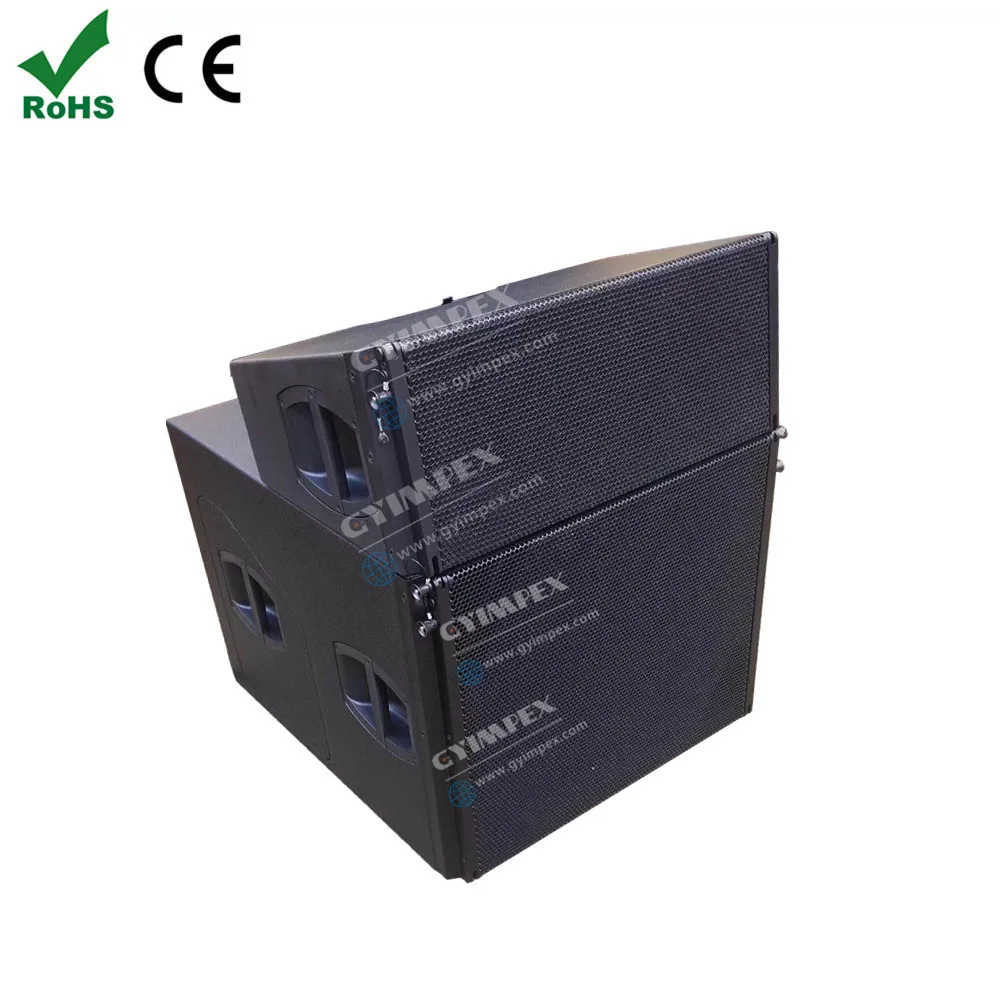 Gyimpex Y208 профессиональный аудио линейного массива dual 8-дюймовый динамик dj резонирующей коробки высокой мощности аудио