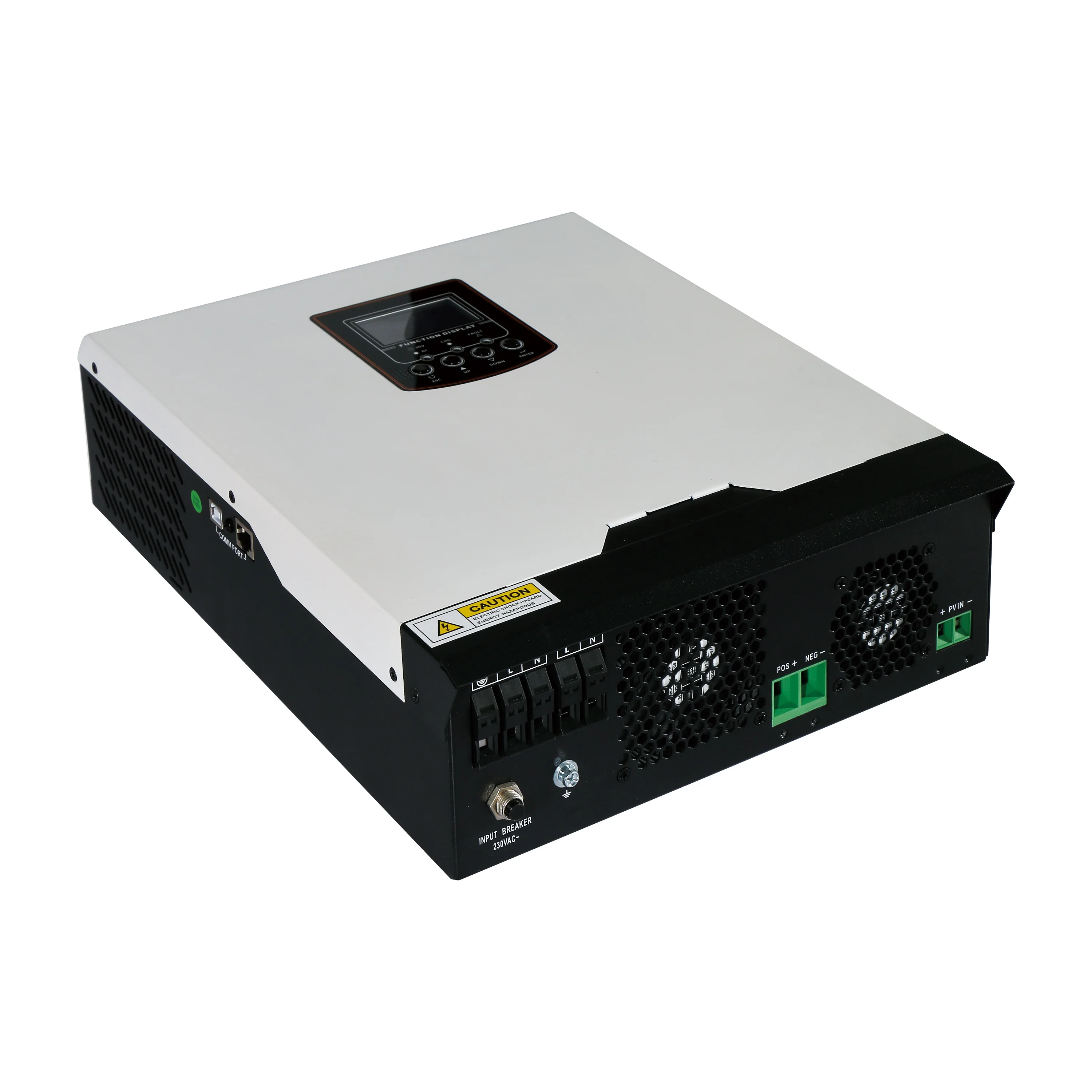 High frequency off grid 24v battery inverter with mppt charger pure sine wave solar inverter hybrid 3000w 3kw