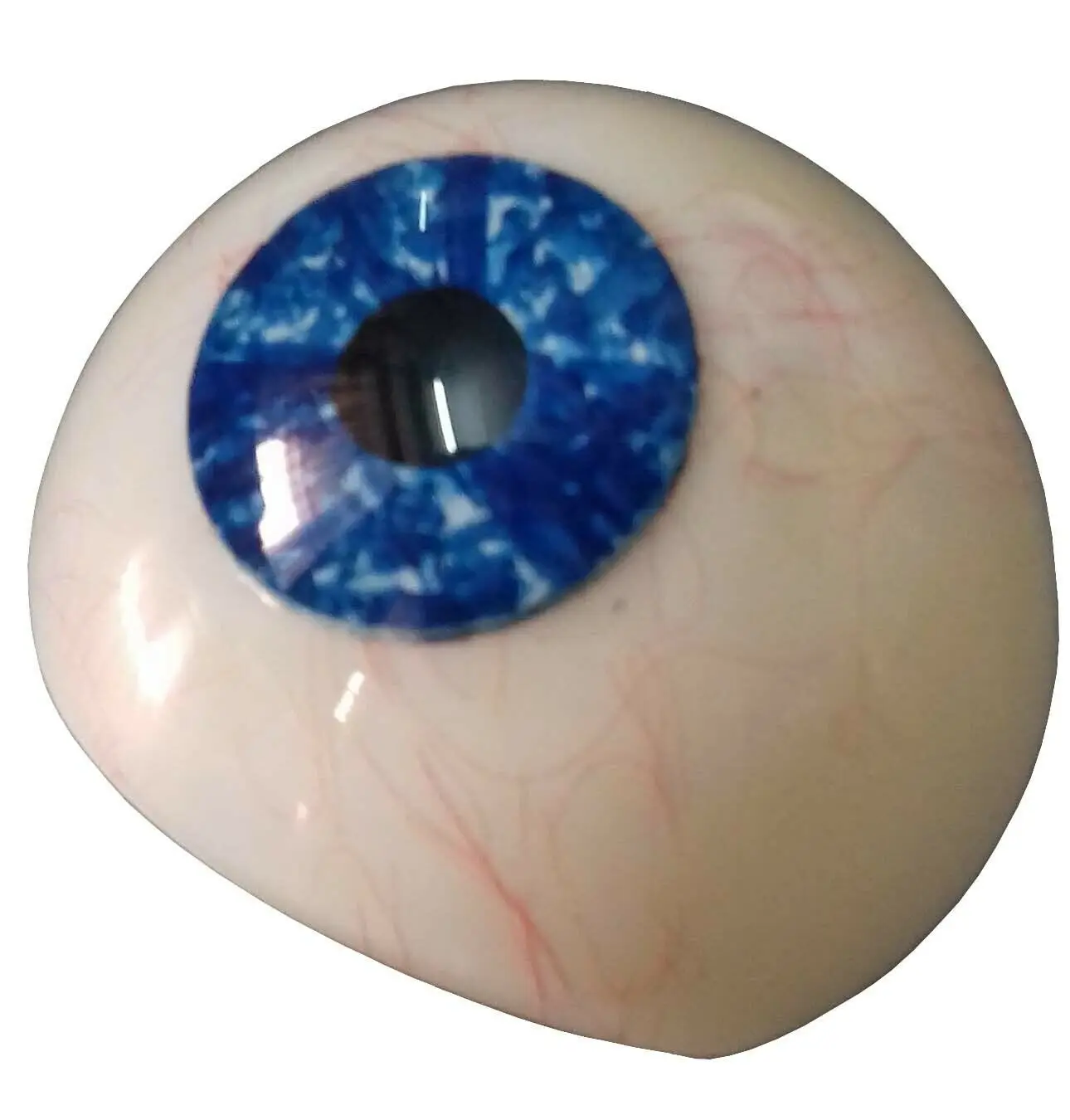  Искусственный одноглазный натуральный и реалистичный протез Bluish лучшее качество экспорт всех цветов бесплатная доставка