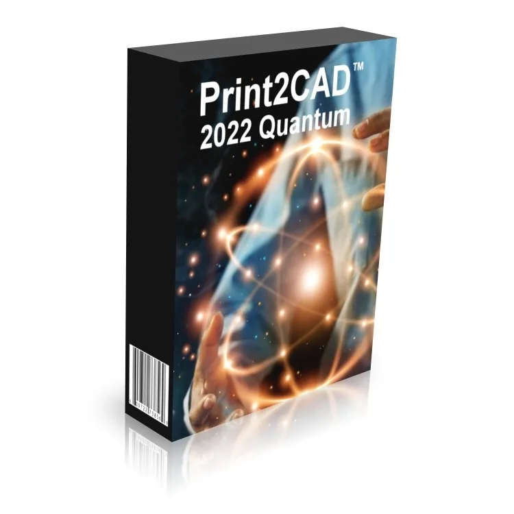 Конвертер Pritn2CAD 2022 Quantum - Top PDF в DWG/DXF для AutoCAD и других систем