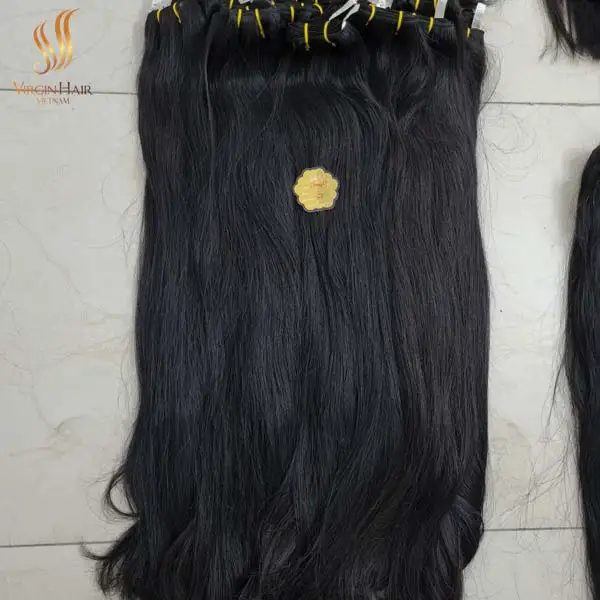 [Wholesale Price Raw Hair] 100% Vietnamese Raw Hair Super Double Drawn Very Full End Can Be Bleach To 613 And All Colors