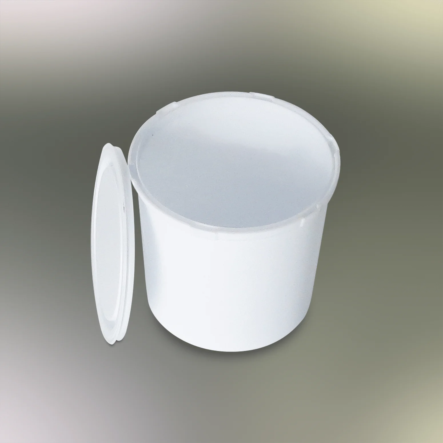 Hot sale Paint bucket cheap  PP Plastic - Plastic Bucket empty Material Plastic Type Paint Bucket  1lit cylinder