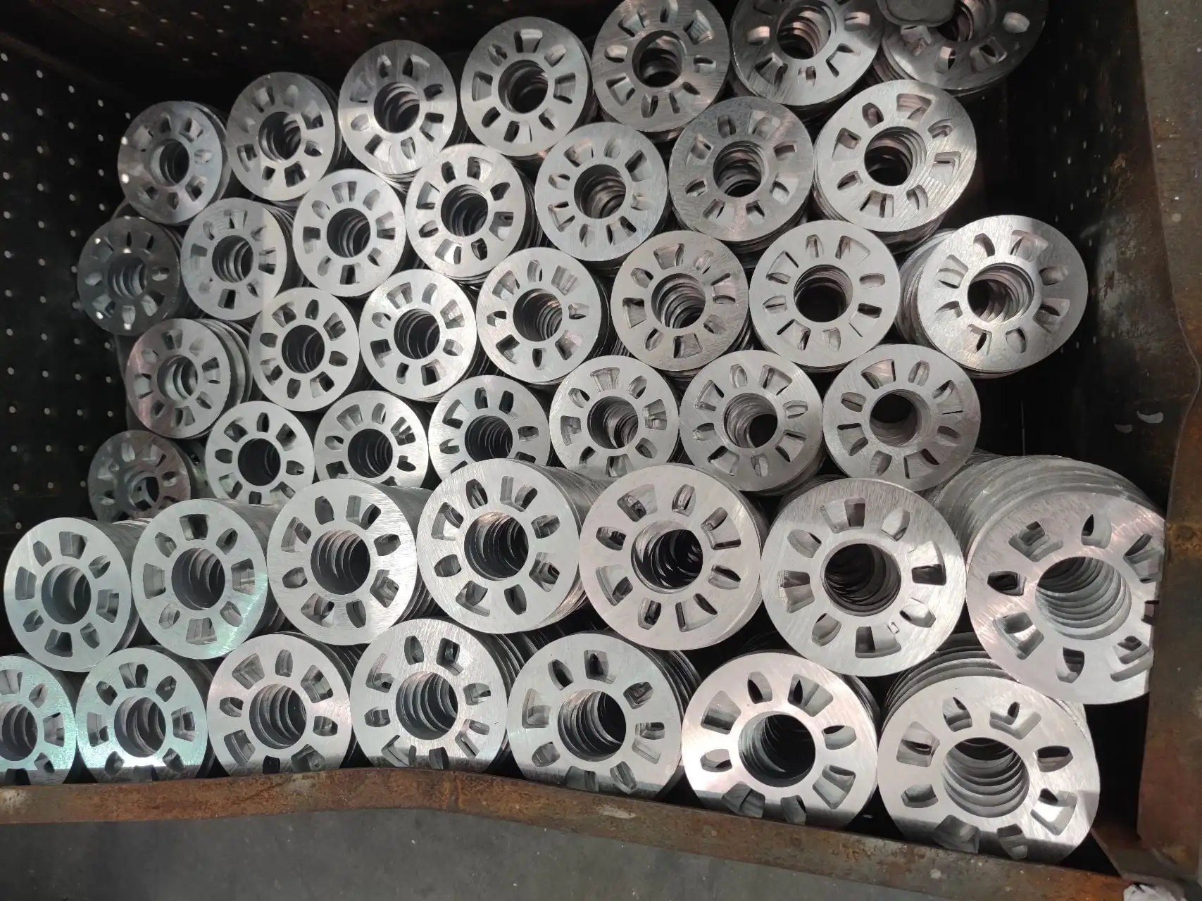 Aluminum ring lock scaffolding Ring Lock Scaffold Adjustable Base Jack Base Collar Scaffold Ring lock