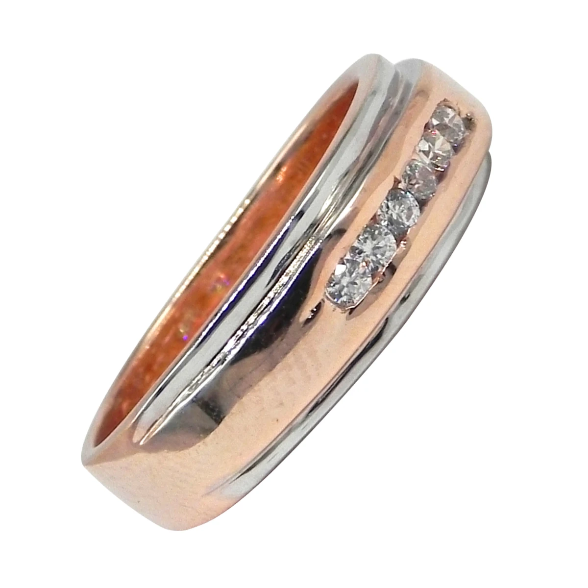 Gents Ring Super September Round Shape Real Natural Diamonds Studded 14 Kt Yellow Gold Diamond Gents Ring Christmas Diwali Ring
