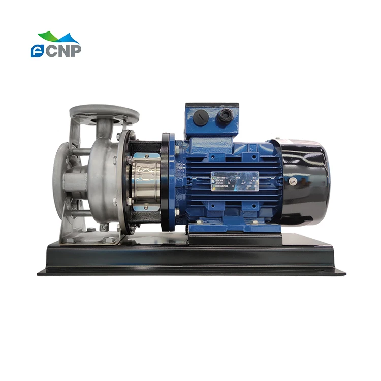 60HZ ZS100 Series Stainless Steel horizontal Single Stage Centrifugal Industrial Electric Booster Pump