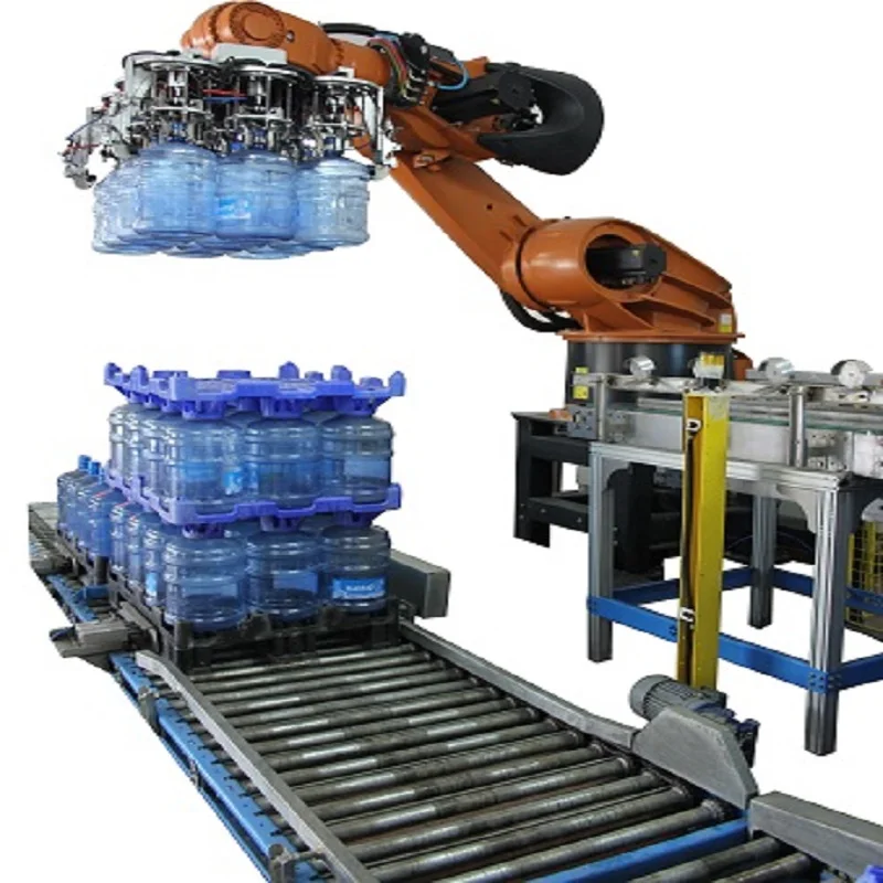 High Productivity Industrial Robot Palletizer for Carboy (Demijohn)
