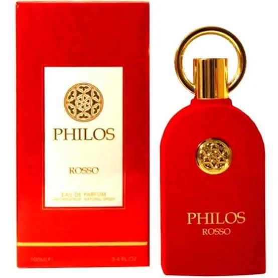 Парфюм Philos Rosso Eau de Parfum 100 мл от Alhambra натуральный парфюмерный спрей для женщин 100 мл Дубая парфюмерия