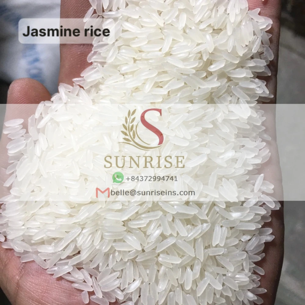 Jasmine rice long grain Vietnam riz exporters fragrant 5% broken wholesale price