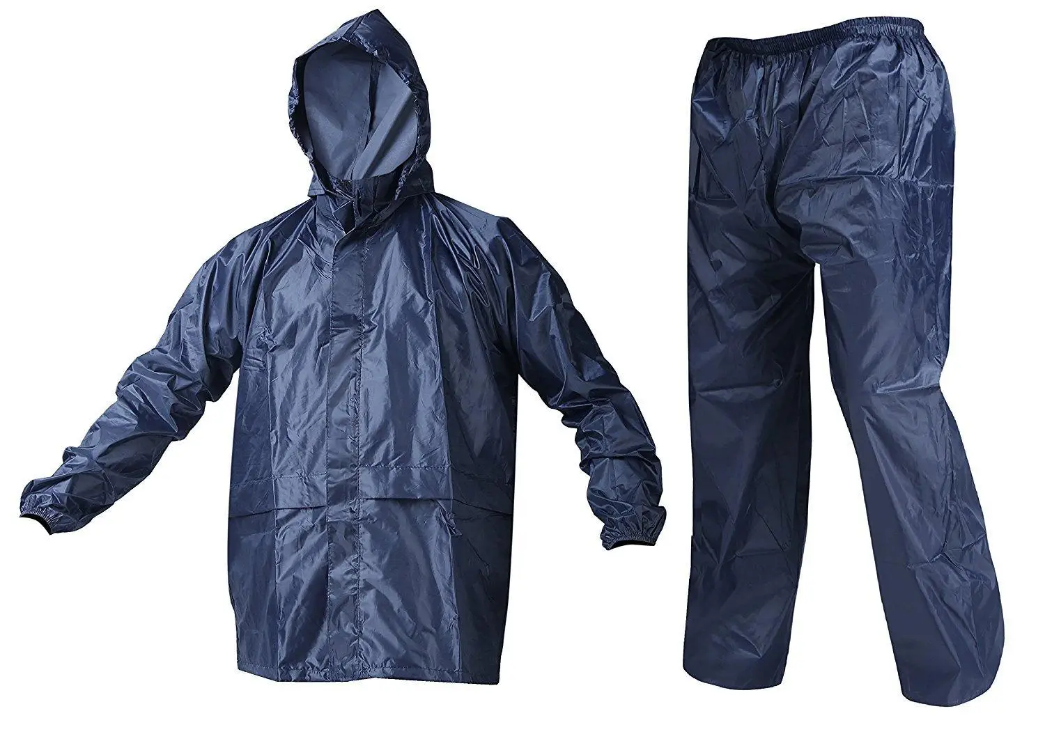 Rubber Coated Waterproof Raincoat And Durabl Raincoat Hidden Pocket Rain Coat Suit