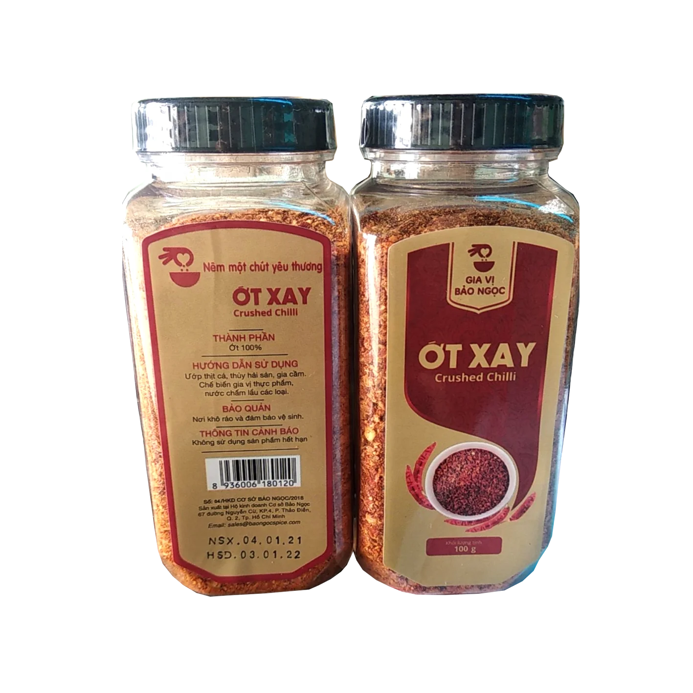 Hot Products 100% Nature Dried Red Chili crushed dried chili peppers salt from Vietnam Manufacture Cheap Price
