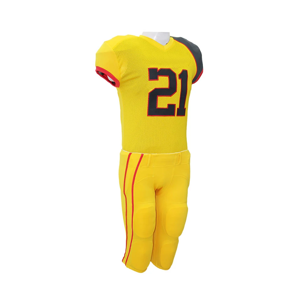100 % Polyester Sublimation Custom Design American Football Uniform Wholesale American Football Uniform team member sports wear