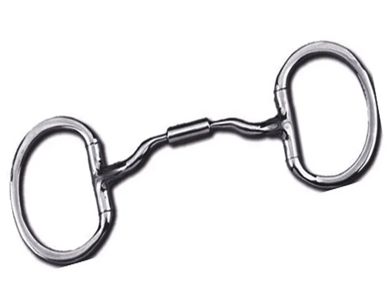 NEW HORSE Egg butt without Hooks with Stainless Steel Low Port Comfort Snaffle  BITS