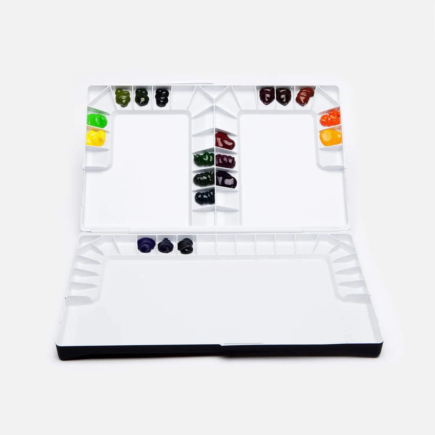 Mijello Studio Palette for Watercolor Bullet Proof Glass 55 wells