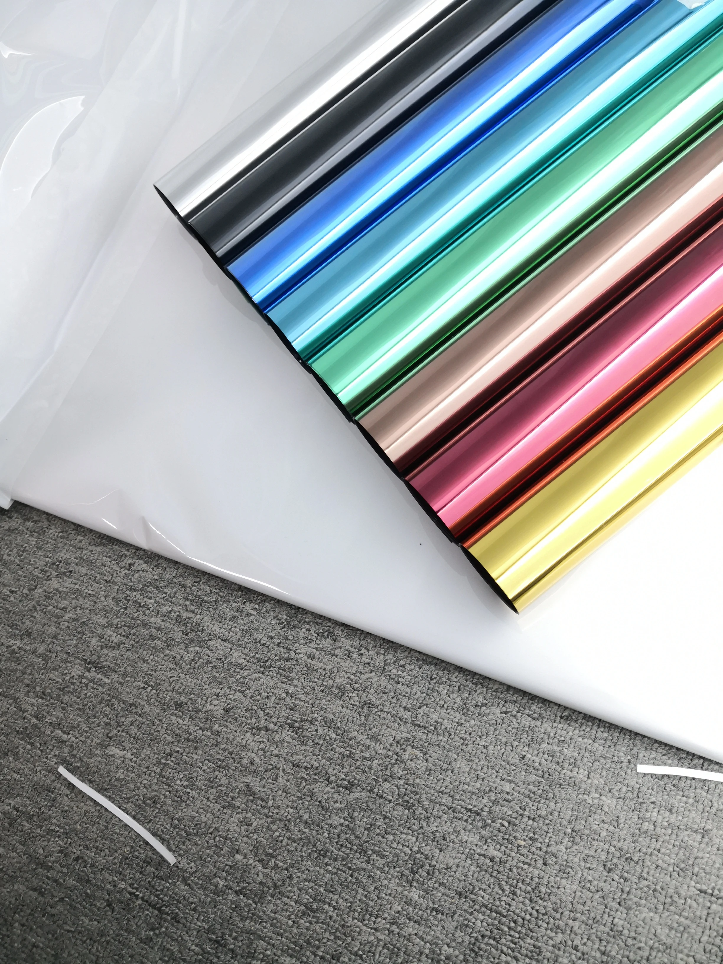 Zsmell Colorful Cheap Price Heat Insulation Solar Window Building film Anti UV Reduce Heat for Building Heat Reduce  Decoration