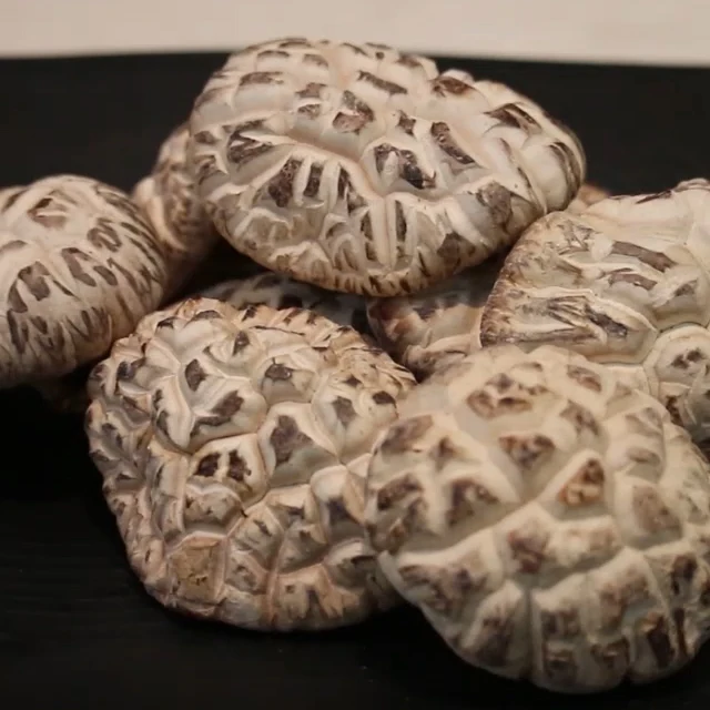 
FSSC 22000 Certified Best Quality Korean Food Shinnong Organic Harvest 3~4cm Diameter White Flower Shiitake Mushroom 