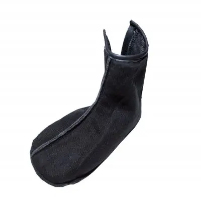 Leather Socks, Kuffain Mozy Home Office Travel Mosque Socks Zipper Versatile Unisex Indoor