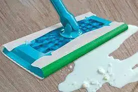 Speed Mop Starter Kit Household Cleaning  Mop and 6 Absorbing Refill Strips Easy Cleaning Mop Kit