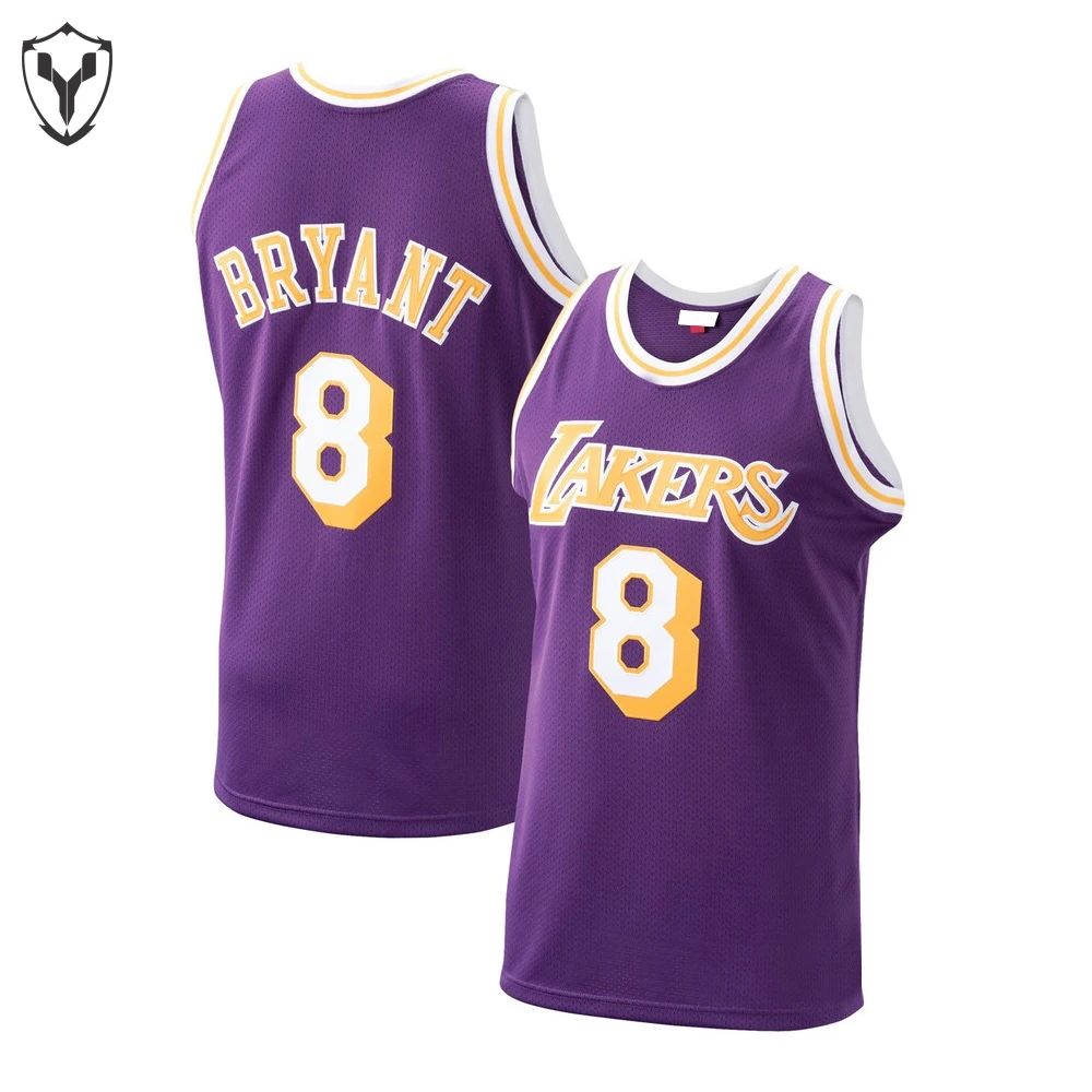 Men 2021 Top Quality NB A Laker s Basketball Jersey Retro Bryant# 24 Davis#3 James#23 Sports Wear uniform Custom Name and Number