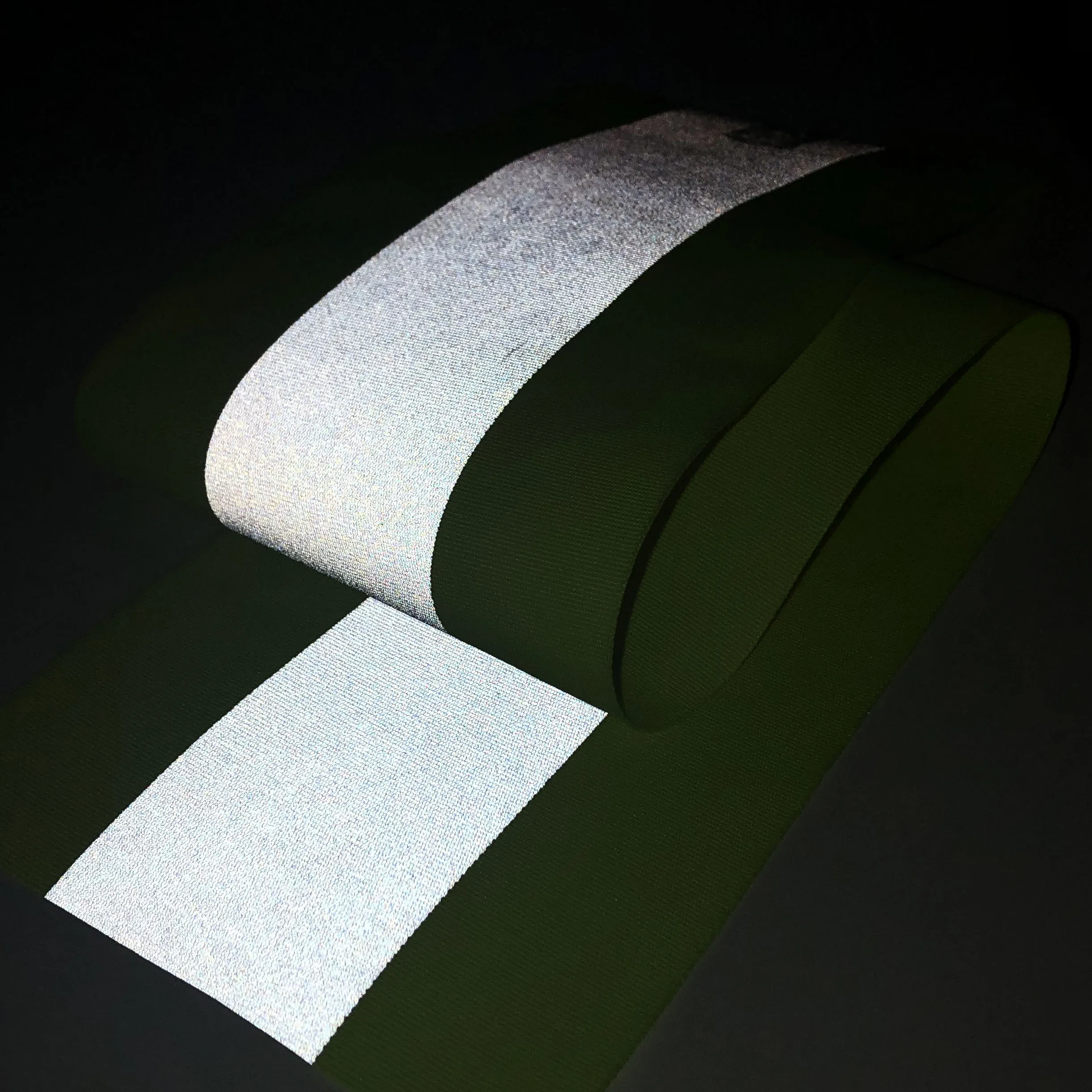 #DW-0513 High Visibility washable retro reflective heat transfer tape for reflective safety workwear