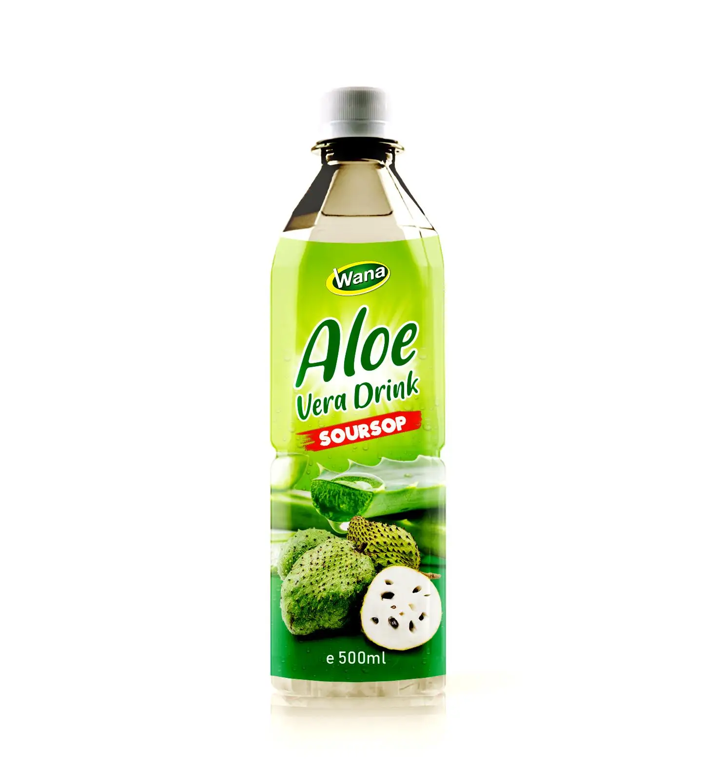 OEM Tropical Aloe Vera Juice With Peach Flavor 500ml Bottled Fruit Drink Ingredients From Dried Style